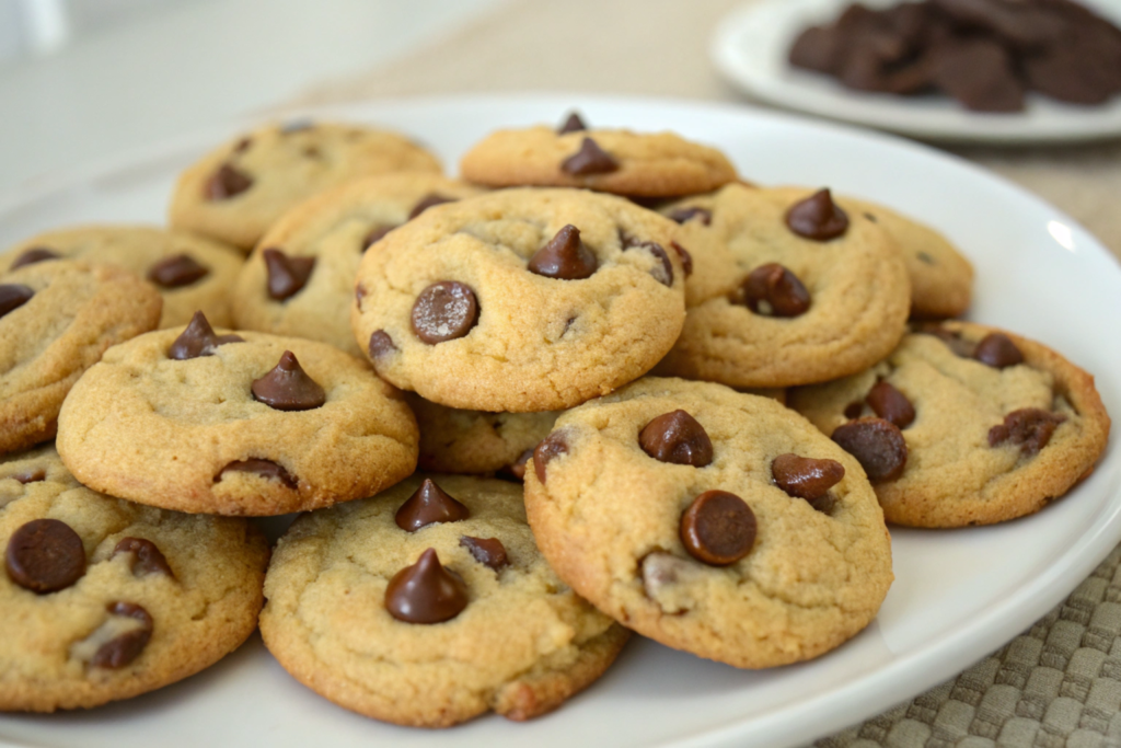 mini chocolate chip cookie