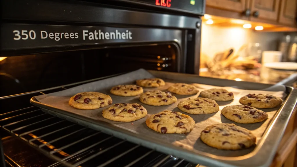 What temperature is best for baking cookies