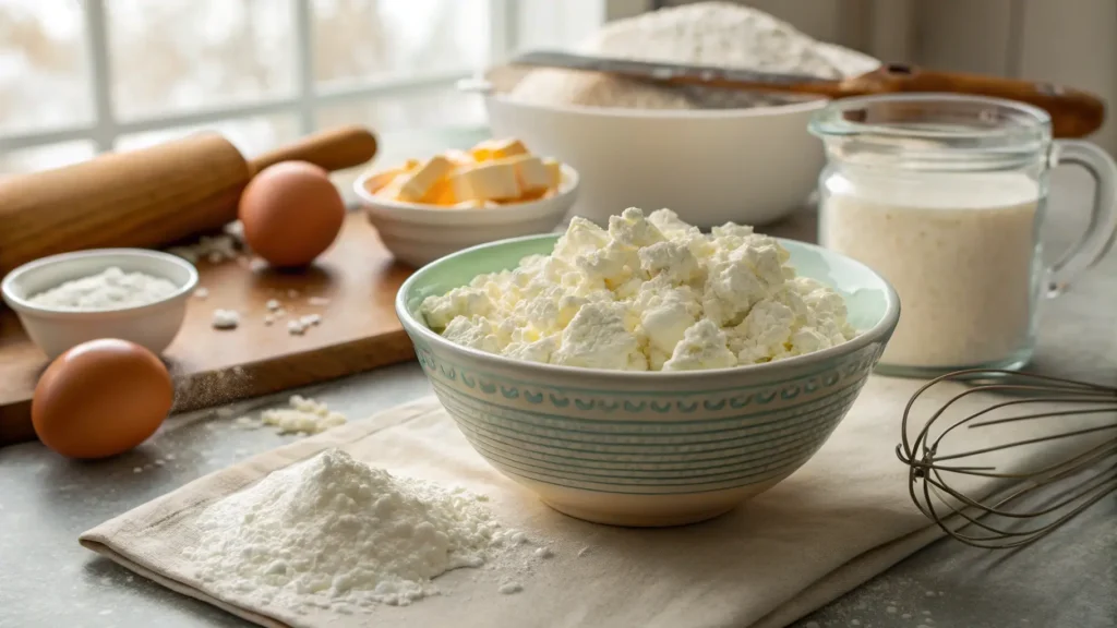 What does cottage cheese do in baking