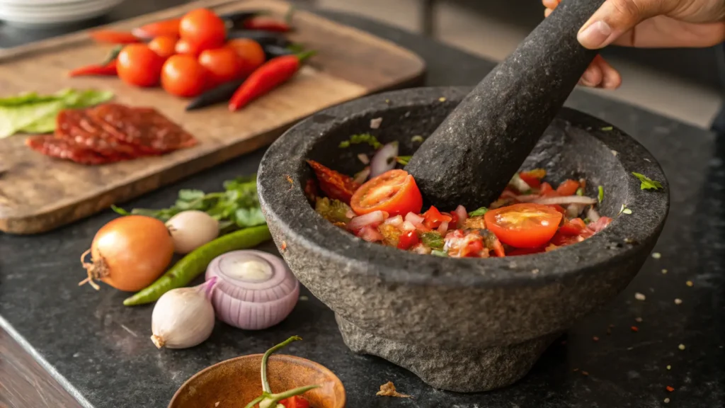 Molcajete Sauce Is A Quintessential Mexican Condim