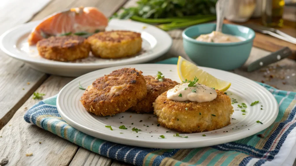 Mouthwatering Close Up Of Two Plates Side By Side