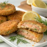 Salmon Patties With Breadcrumbs